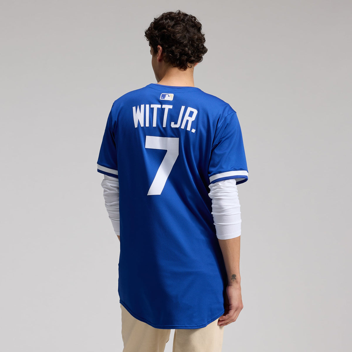 Kansas City Royals Bobby Witt Jr. Nike Royal Alternate 2 Elite Player Jersey