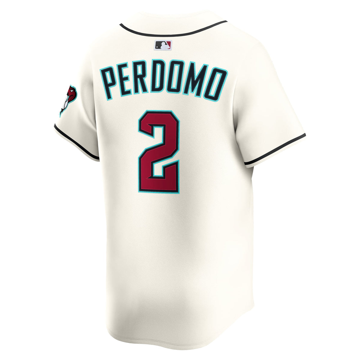 Arizona Diamondbacks Geraldo Perdomo Nike Cream Home Limited Player Jersey