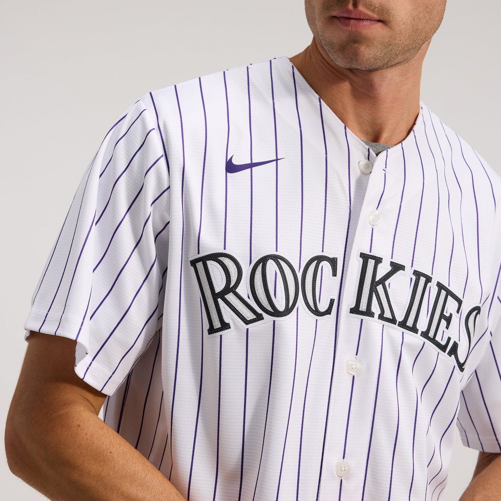 Colorado Rockies Nike White Home Replica Team Jersey