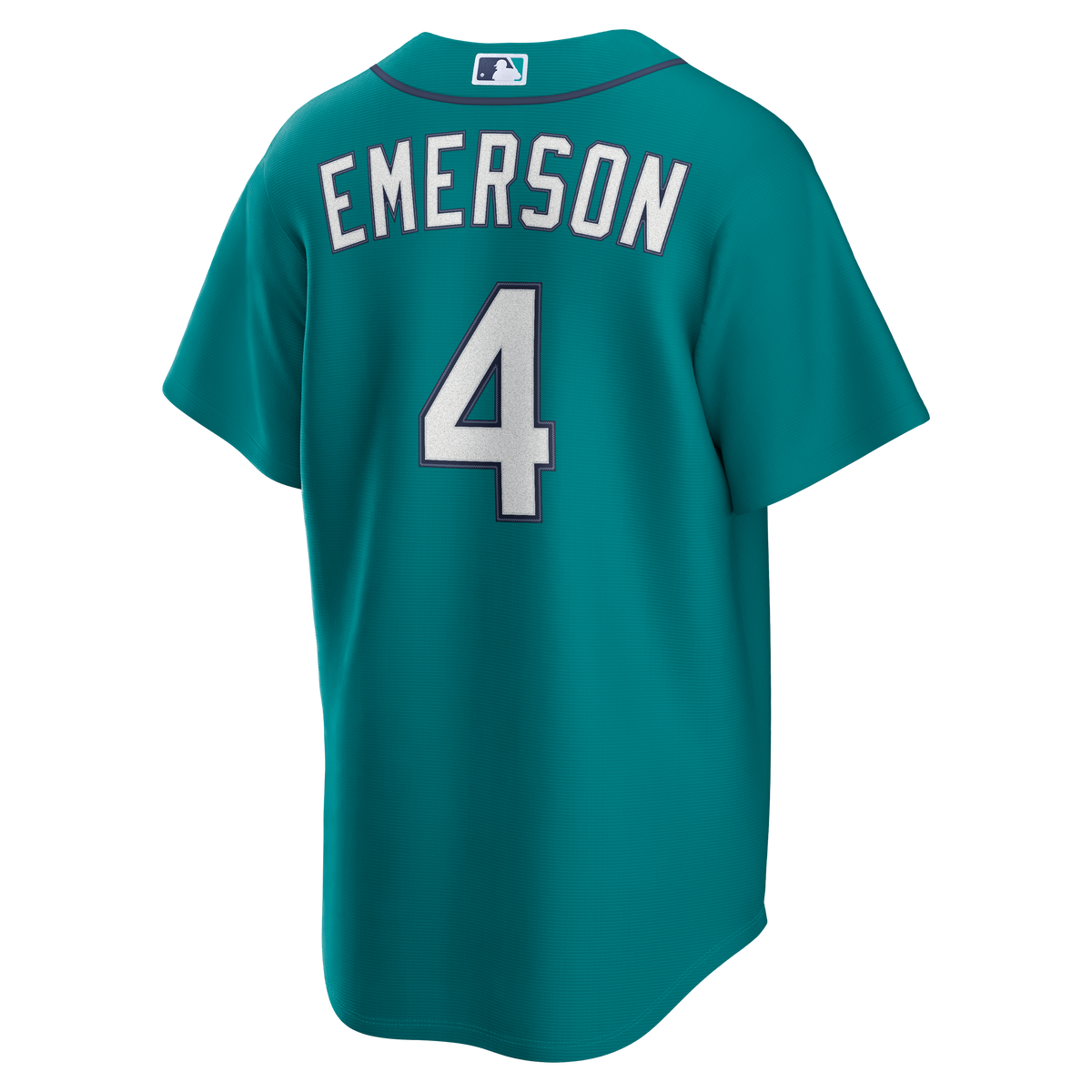 Seattle Mariners Colt Emerson Nike Teal Alternate Replica Jersey