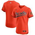 Baltimore Orioles Nike Orange Alternate Vapor Premier Elite Patch Jersey