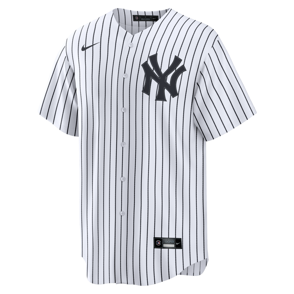 New York Yankees Nike White Home Stadium Custom Jersey