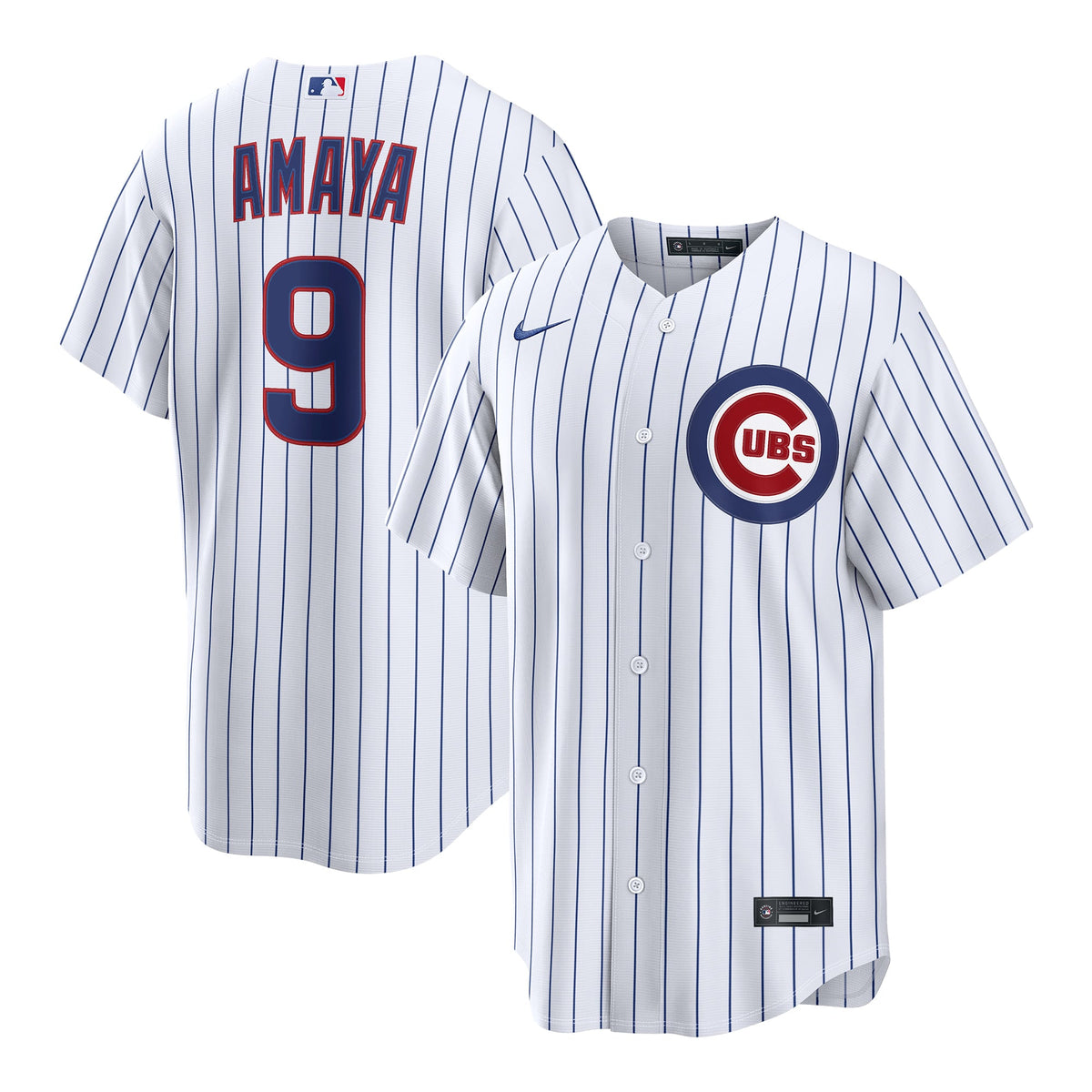 Chicago Cubs Miguel Amaya Nike White Home Replica Jersey