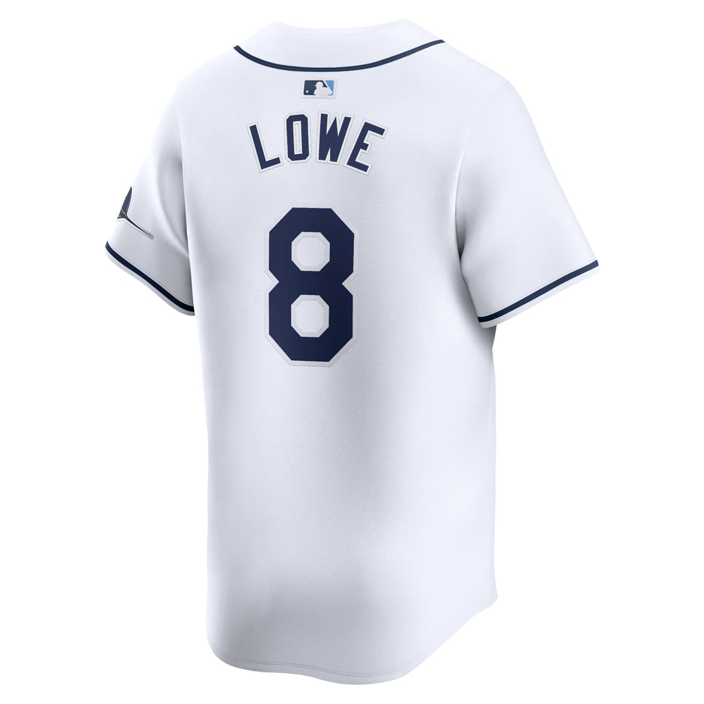 Tampa Bay Rays Brandon Lowe Nike White Home Limited Player Jersey