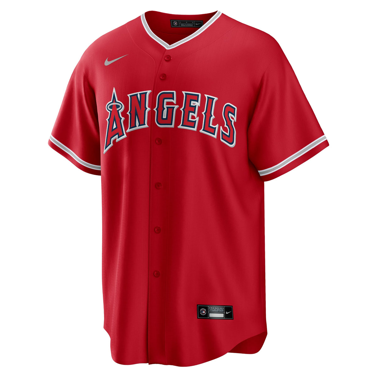 Los Angeles Angels Nike Red Alternate Replica Team Jersey