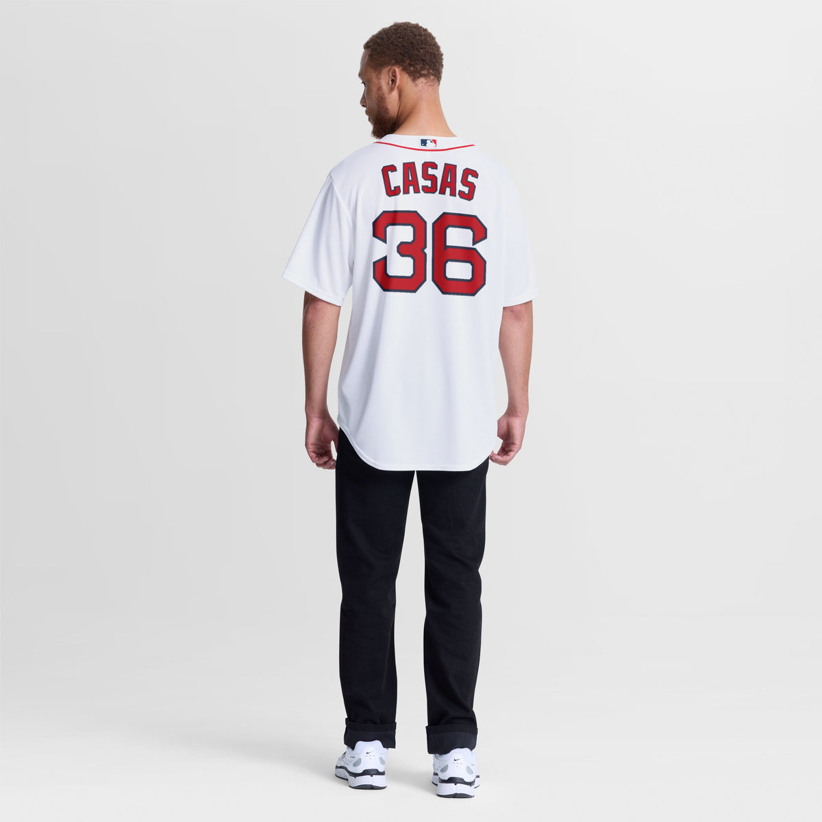 Boston Red Sox Triston Casas Nike White Home Replica Jersey