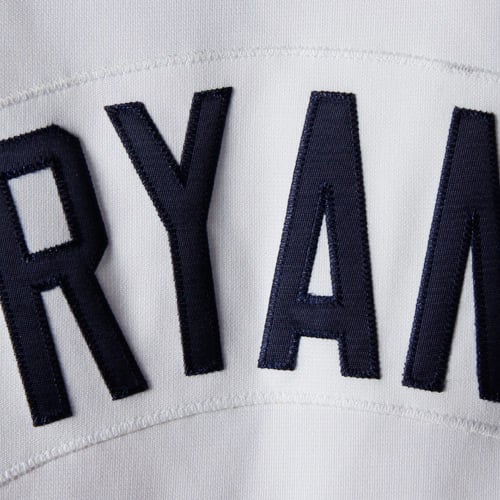 Houston Astros Nolan Ryan Mitchell & Ness White Throwback Authentic Jersey