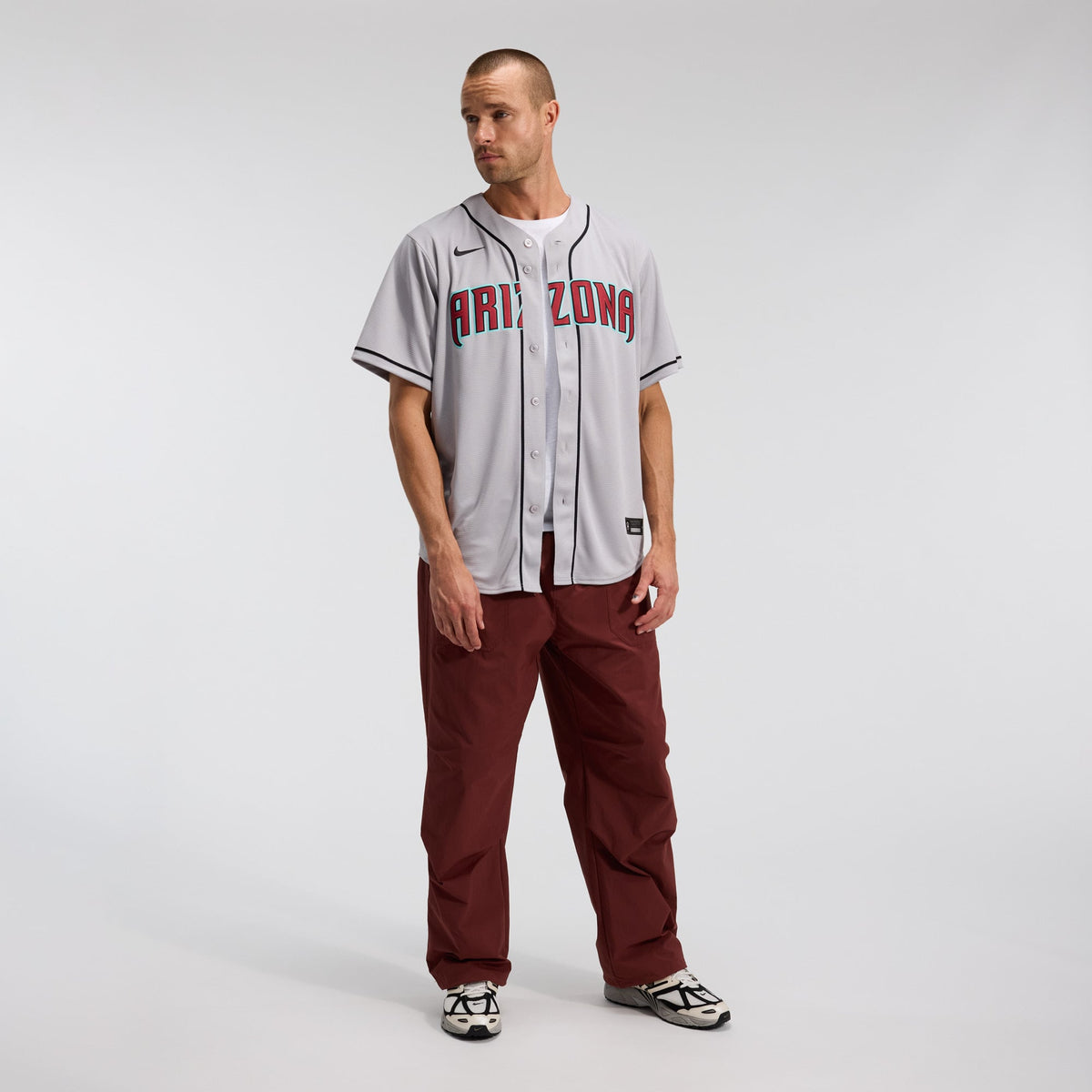 Arizona Diamondbacks Corbin Carroll Nike Crimson Alternate 2 Replica Jersey