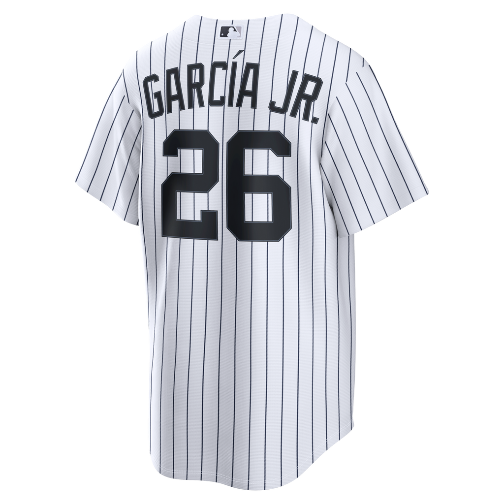 New York Yankees Luis García Jr. Nike White Home Replica Jersey