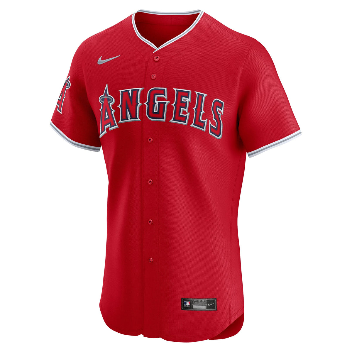 Los Angeles Angels Nike White Home Elite Jersey