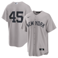 New York Yankees Gerrit Cole Nike Gray Road Replica Jersey