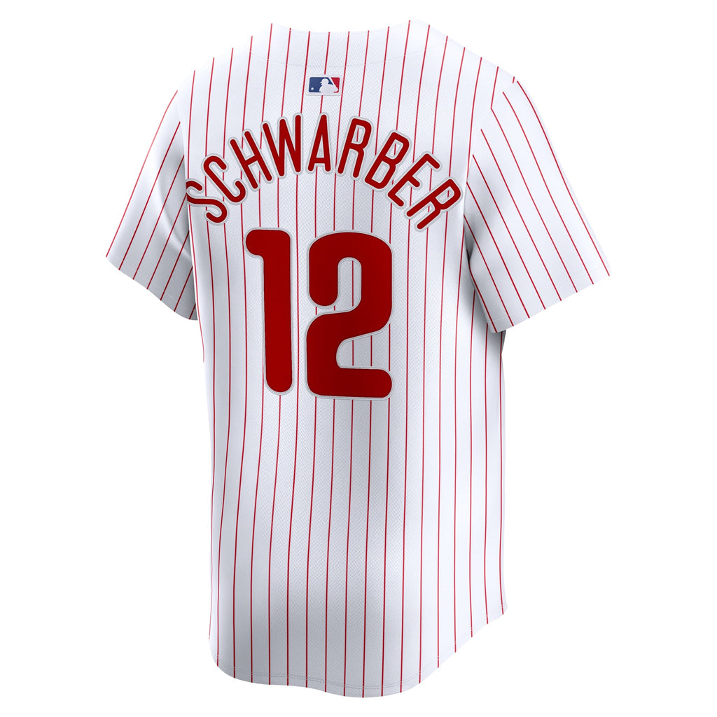 Philadelphia Phillies Kyle Schwarber Nike White Home Limited Player Jersey