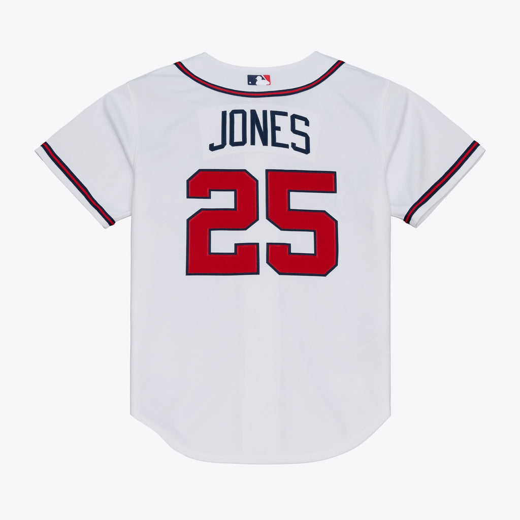 Atlanta Braves Andruw Jones Mitchell & Ness White 2005 Authentic Jersey