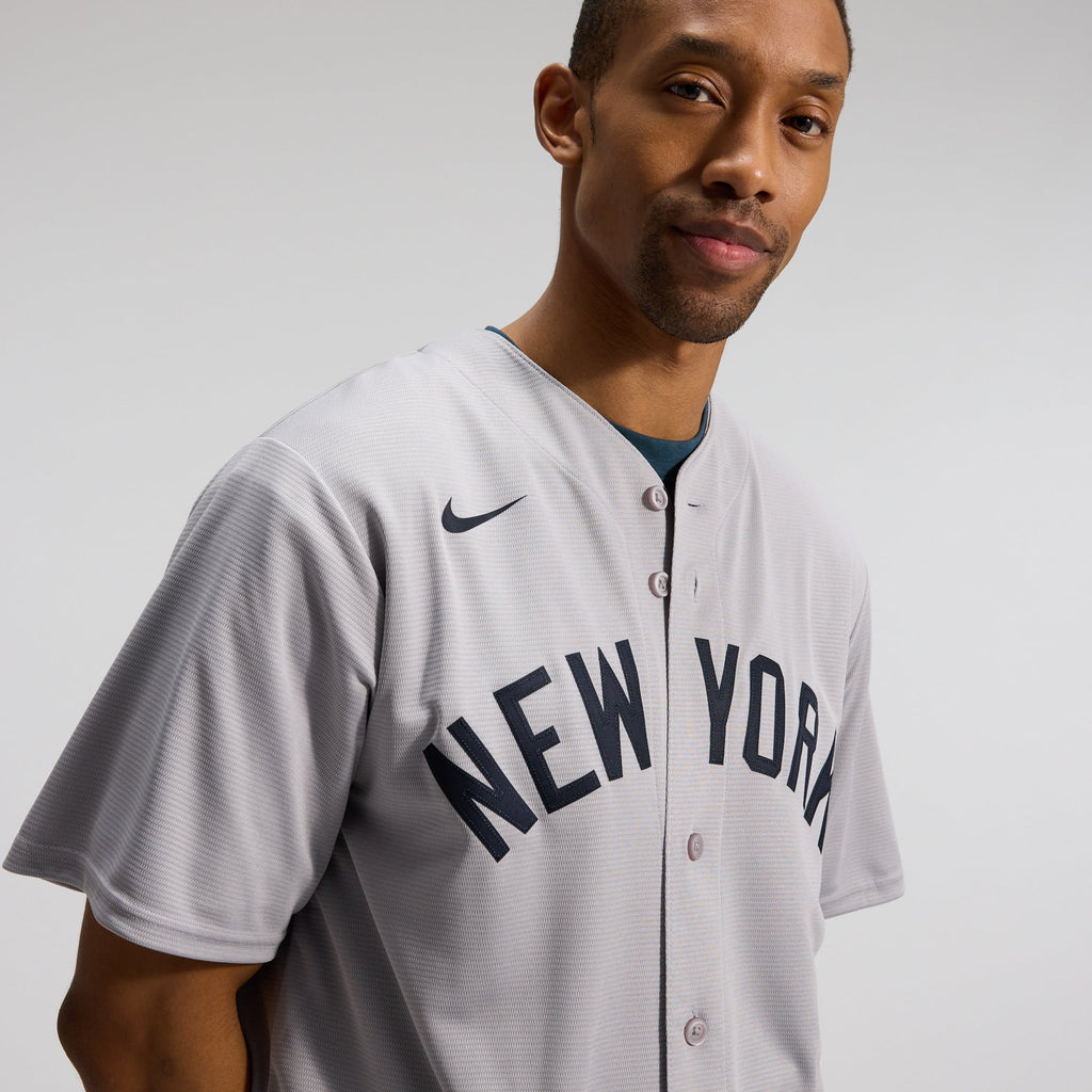 New York Yankees Gerrit Cole Nike Gray Road Replica Jersey