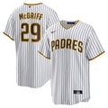 San Diego Padres Fred McGriff Nike White Home Retired Player Replica Jersey
