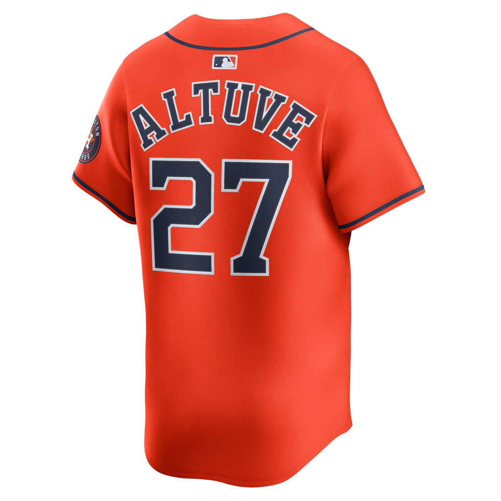 Houston Astros Jose Altuve Nike White Home Limited Player Jersey