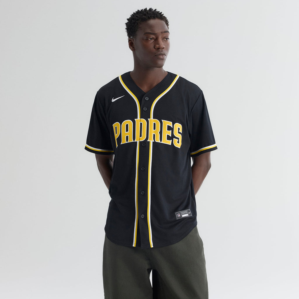 San Diego Padres Fernando Tatis Jr. Nike Fashion Replica Black Out Jersey