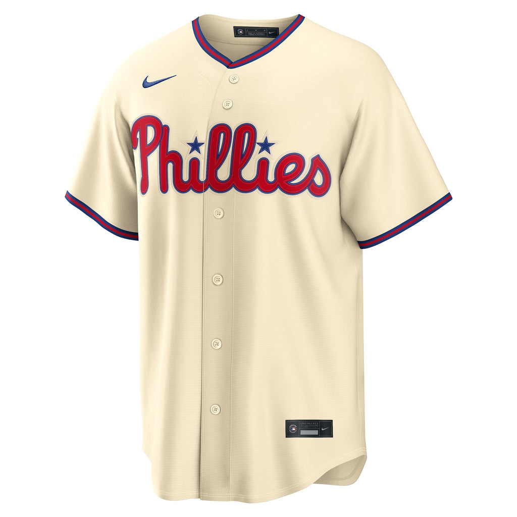 Philadelphia Phillies Bryce Harper Nike Gray Road Replica Jersey