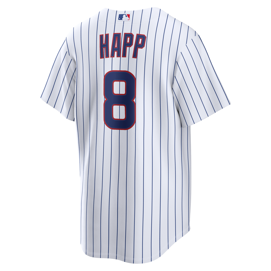 Chicago Cubs Ian Happ Nike White Home Replica Jersey