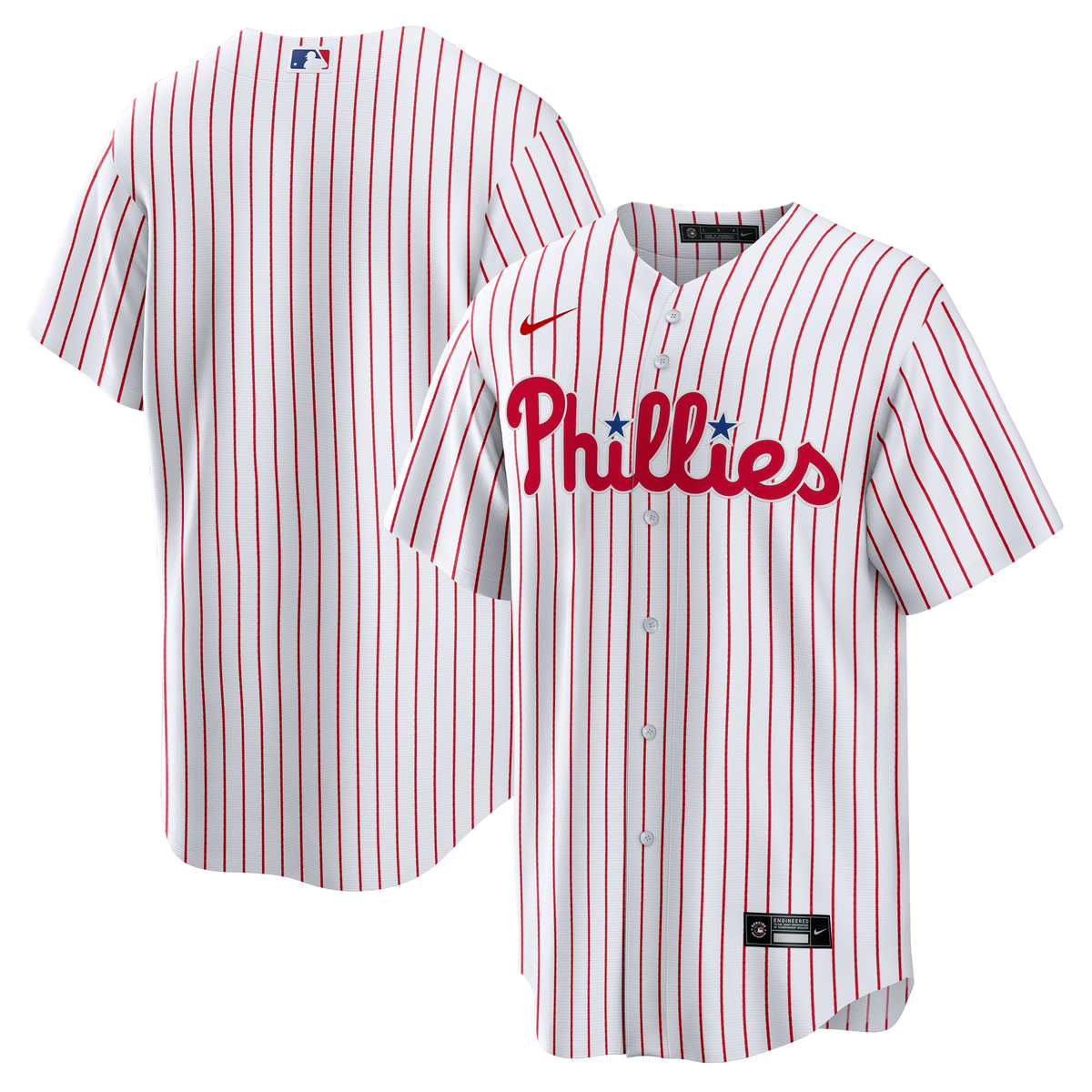 Philadelphia Phillies Nike White Home Big & Tall Replica Jersey