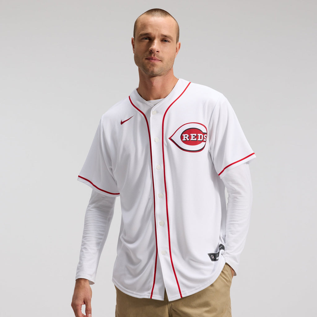 Cincinnati Reds Nike White Home Replica Team Jersey