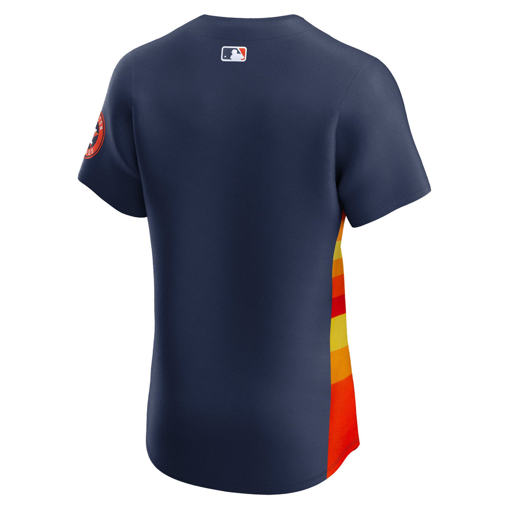 Houston Astros Nike Orange Alternate Elite Jersey