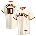 San Francisco Giants Evan Longoria Nike Cream Home Retired Player Replica Jersey