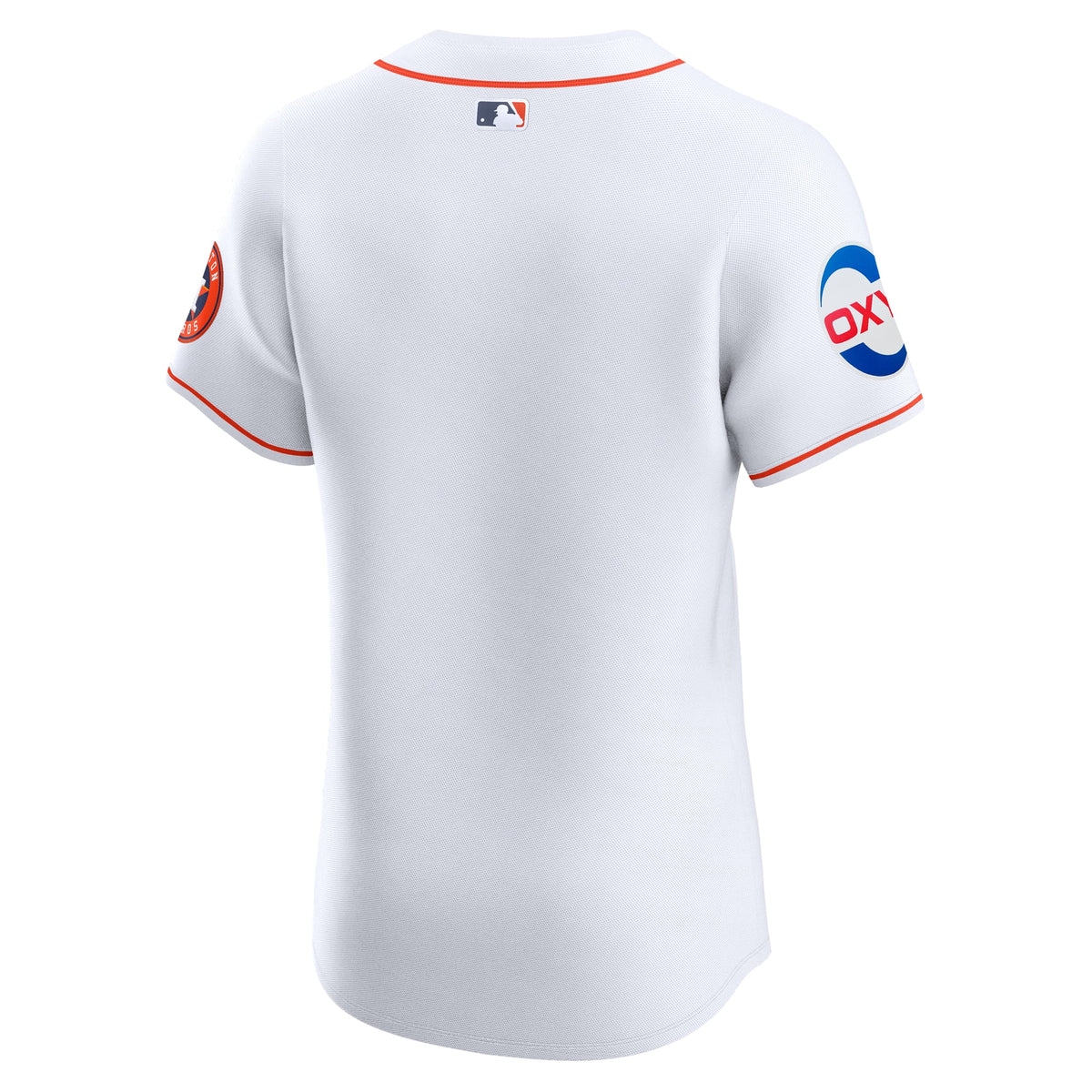 Houston Astros Nike White Home Elite Patch Jersey