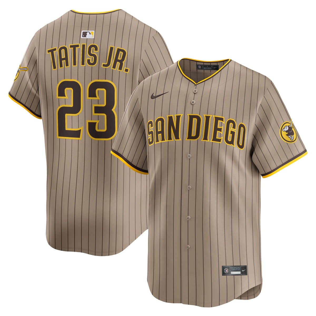 San Diego Padres Fernando Tatis Jr. Nike White Home Limited Player Jersey