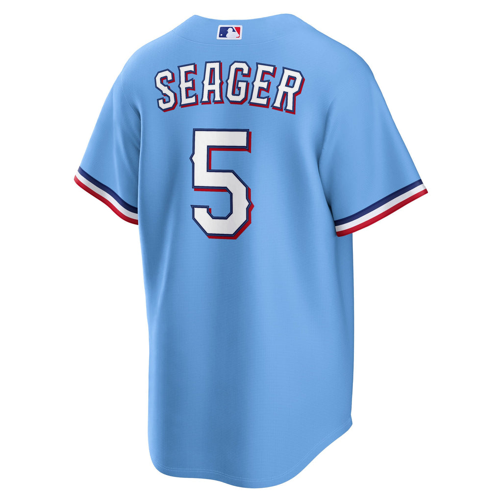 Texas Rangers Corey Seager Nike Gray Road Replica Jersey