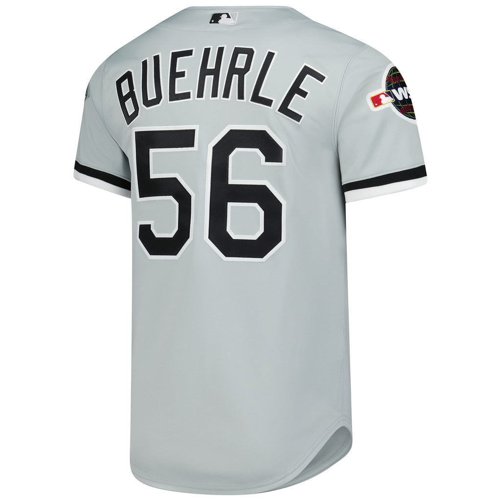 Chicago White Sox Mark Buehrle Mitchell & Ness Gray 2005 Throwback Authentic Jersey