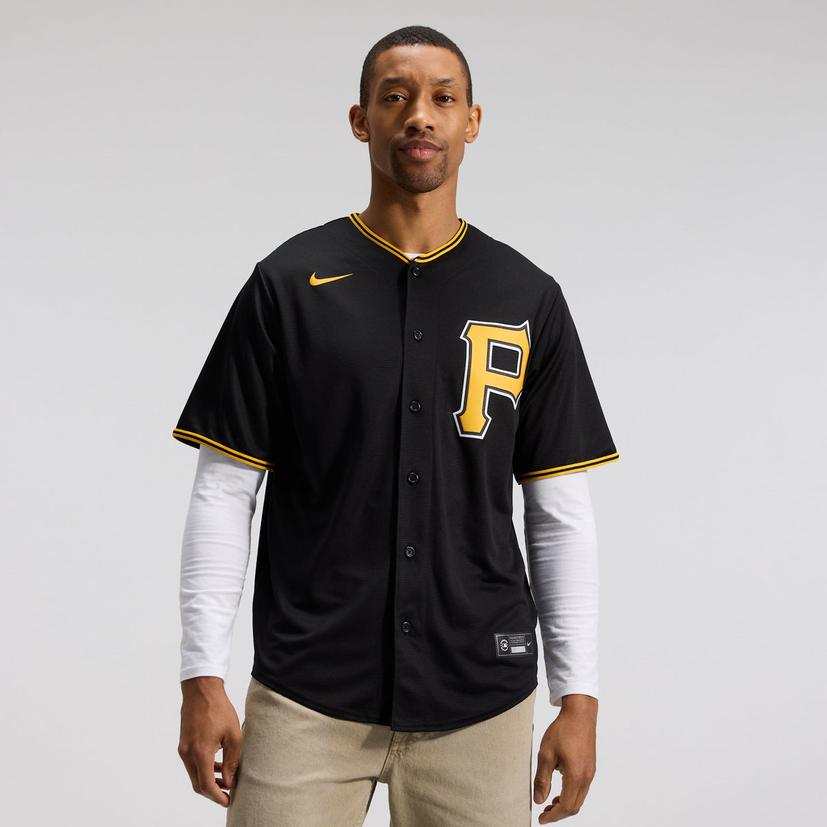 Pittsburgh Pirates Nike Black Alternate Replica Team Jersey