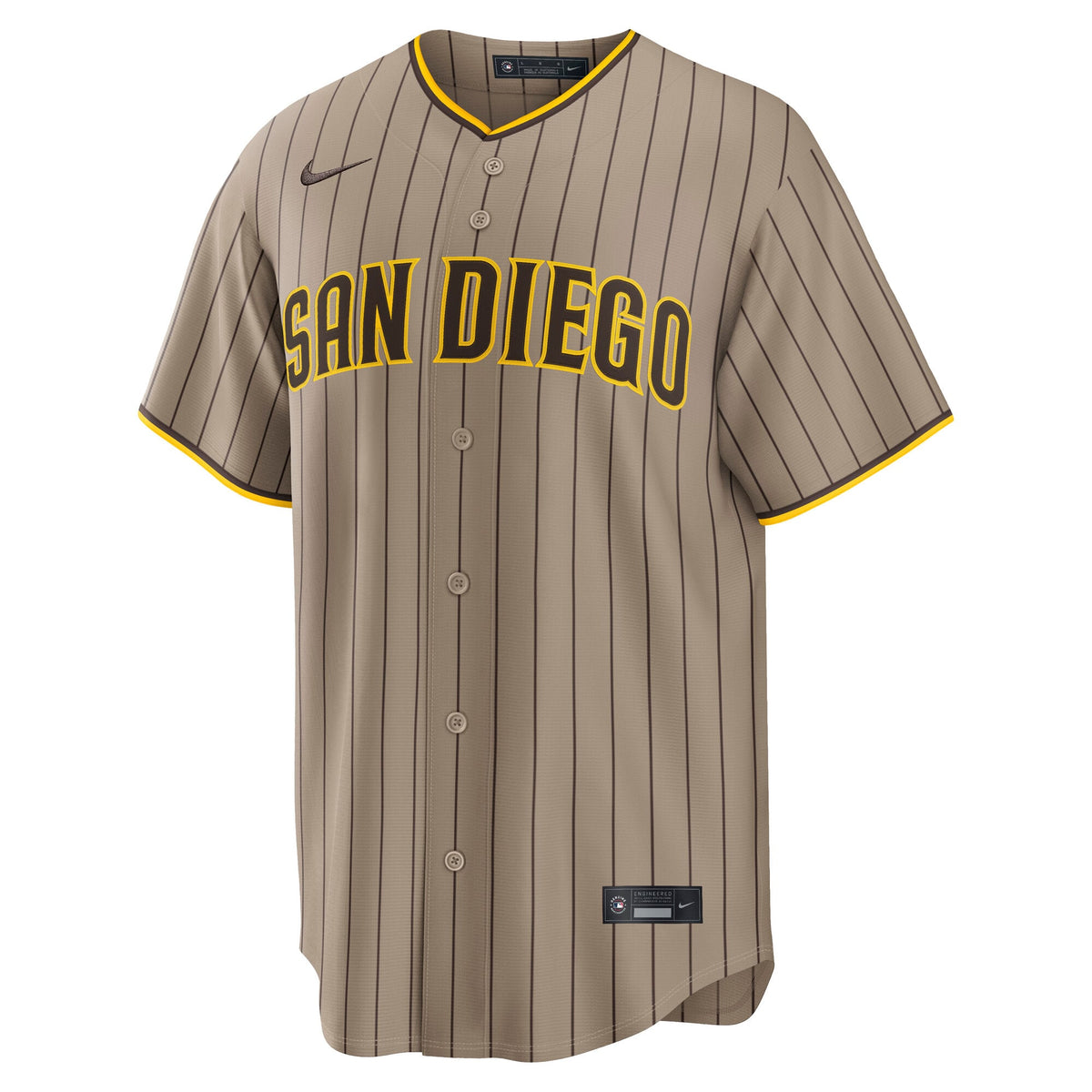San Diego Padres Nike White Home Replica Jersey