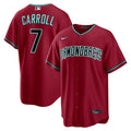 Arizona Diamondbacks Corbin Carroll Nike Crimson Alternate 2 Replica Jersey