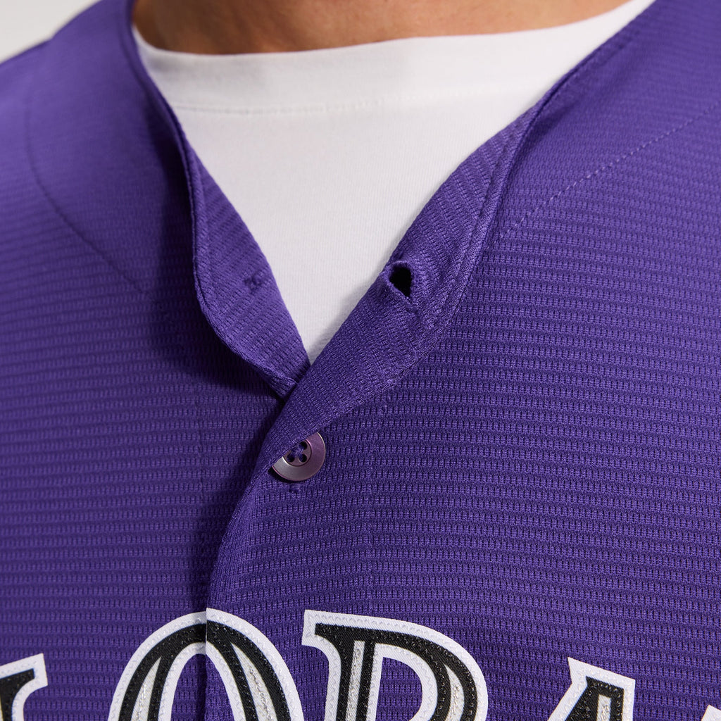Colorado Rockies Nike Purple Alternate Replica Team Jersey
