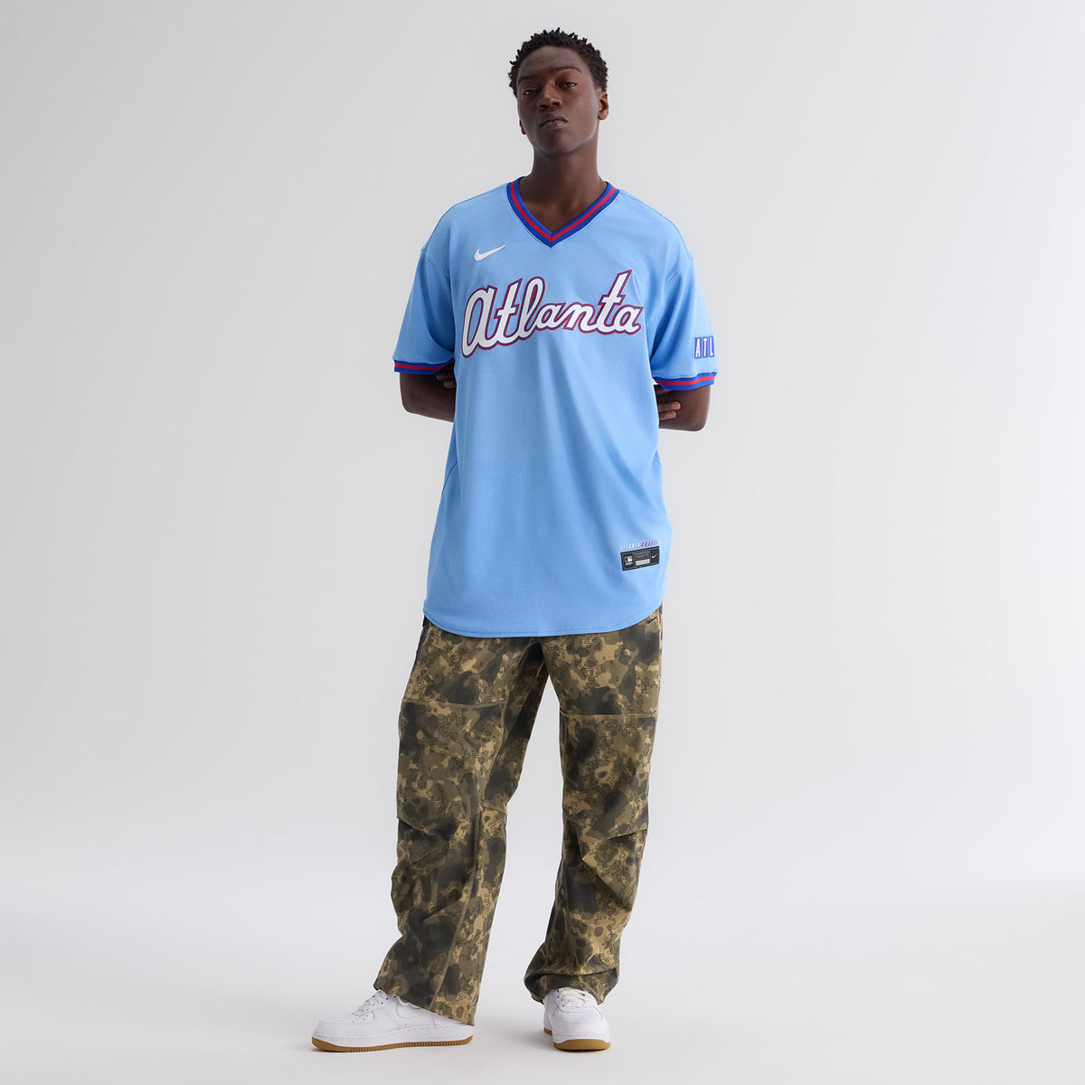 Atlanta Braves Nike Powder Blue 2026 City Connect Authentic Jersey