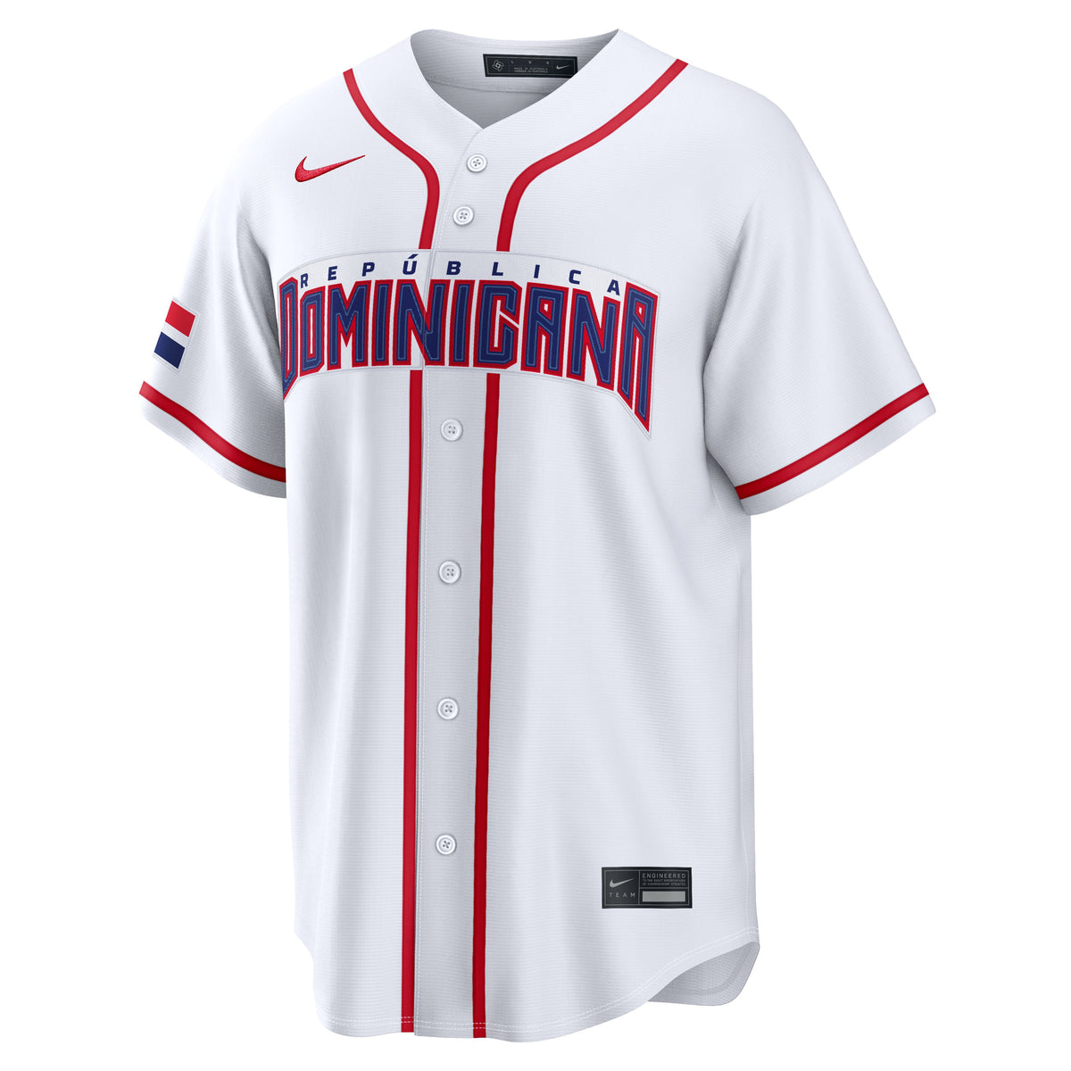 Dominican Republic Baseball Vladimir Guerrero Jr. Nike White 2026 World Baseball Classic Home Stadium Jersey