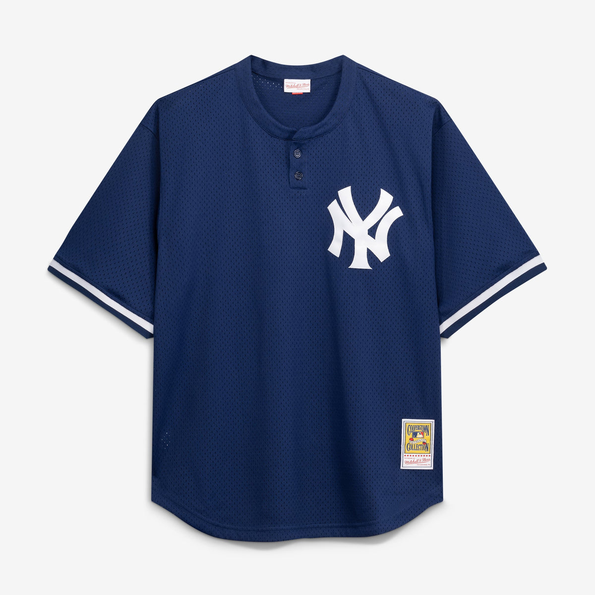 New York Yankees Don Mattingly Mitchell & Ness Navy Cooperstown Collection Big & Tall Mesh Batting Practice Jersey