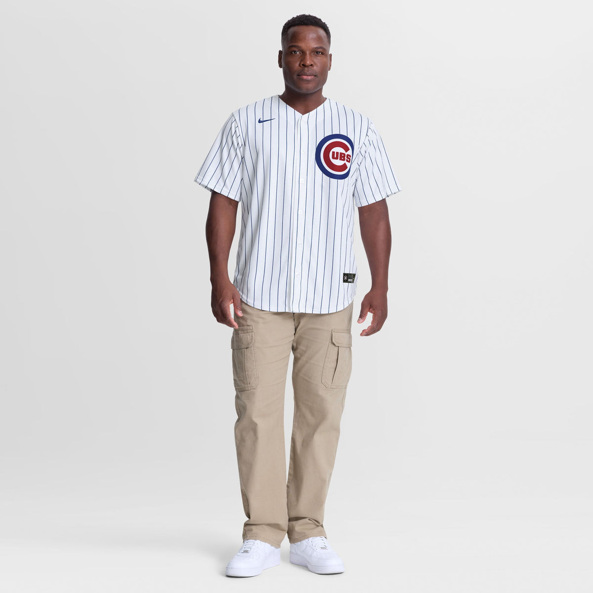 Chicago Cubs Ryan Zeferjahn Nike White Home Replica Jersey