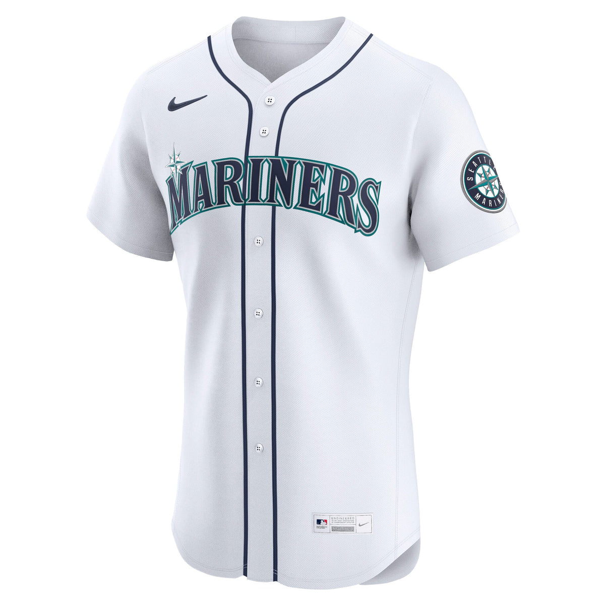 Seattle Mariners Julio Rodríguez Nike White Home Elite Jersey
