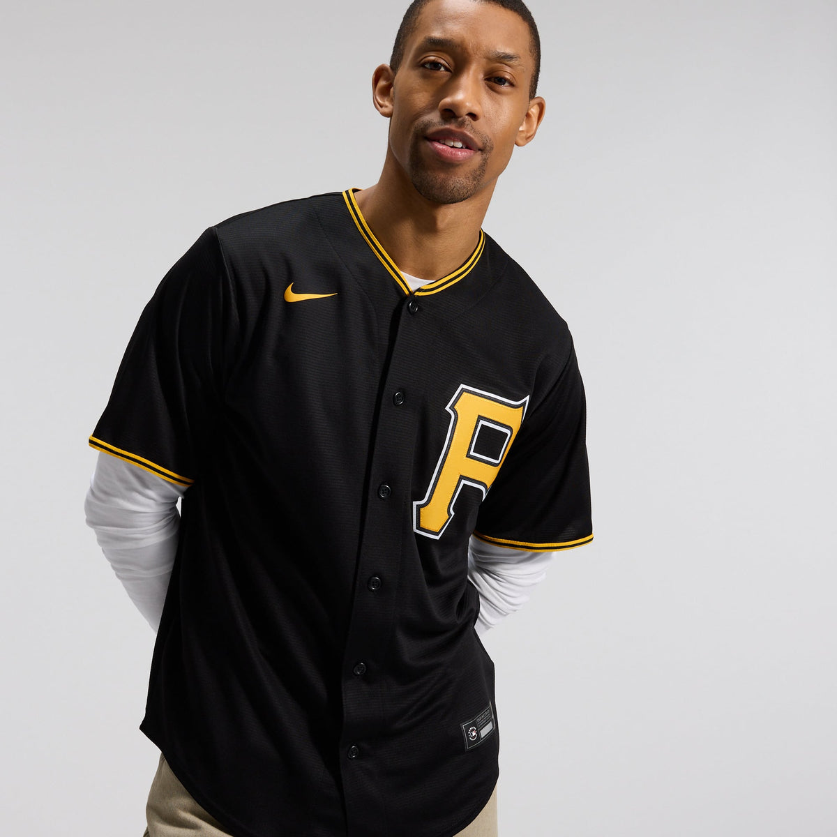 Pittsburgh Pirates Nike Black Alternate Replica Team Jersey
