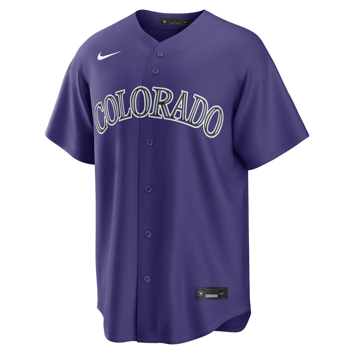Colorado Rockies Nike Purple Alternate Replica Jersey