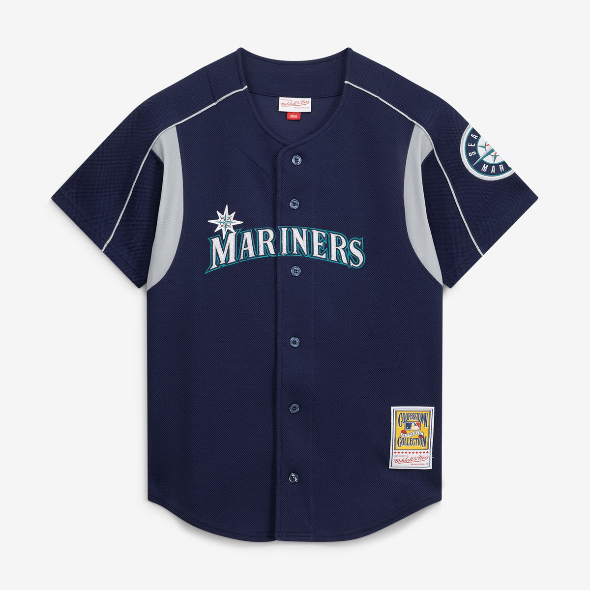 Seattle Mariners Felix Hernandez Mitchell & Ness Navy Cooperstown Collection Batting Practice Jersey