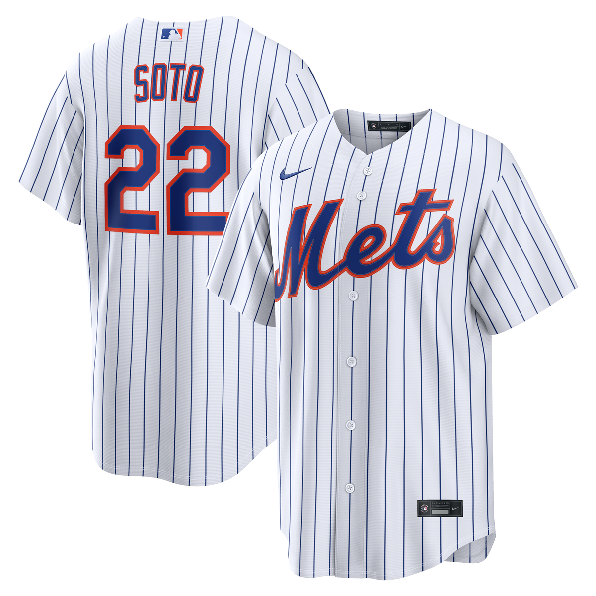 New York Mets Juan Soto Nike Black Alternate Replica Jersey