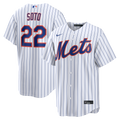 New York Mets Juan Soto Nike White Home Replica Jersey