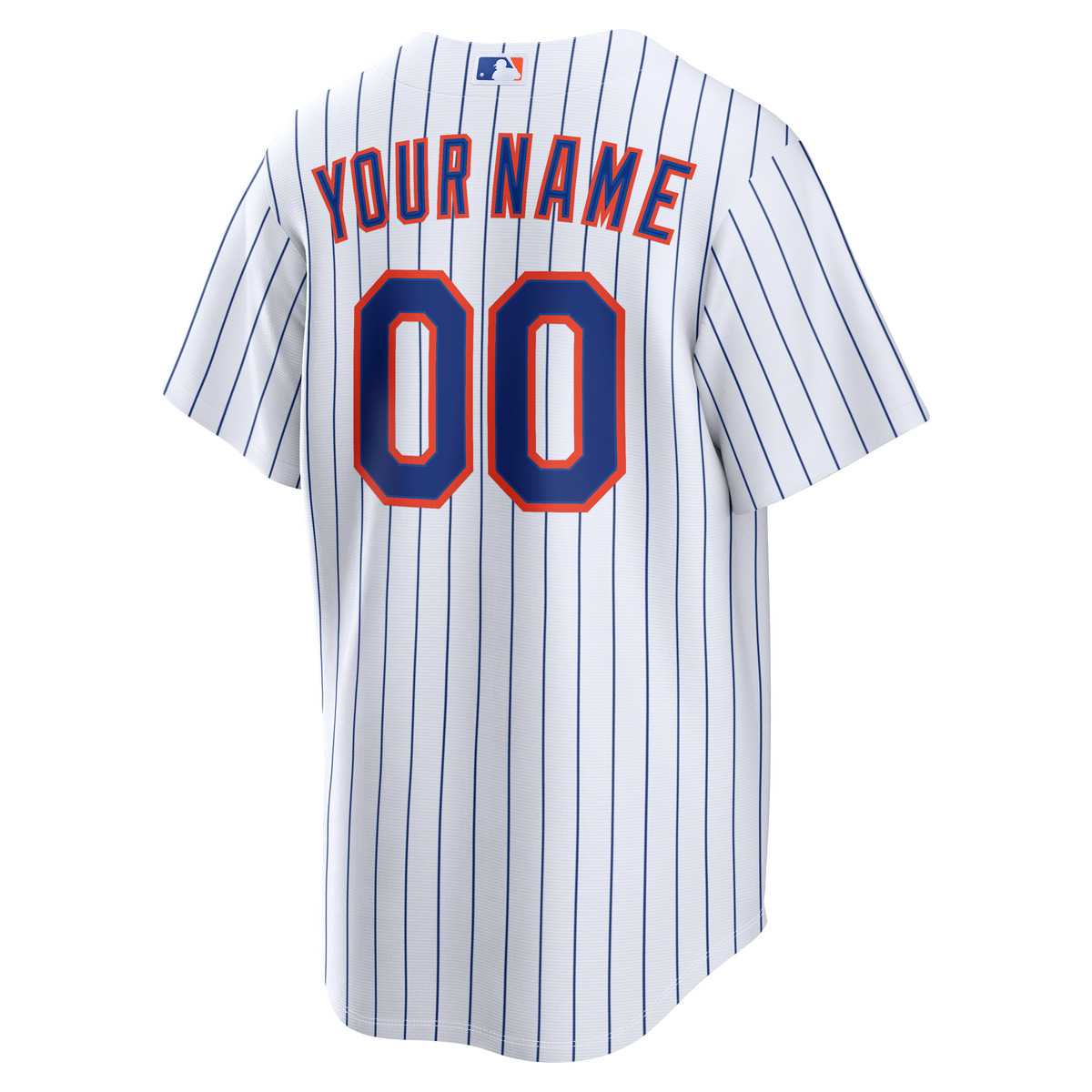 New York Mets Nike White Home Replica Custom Jersey