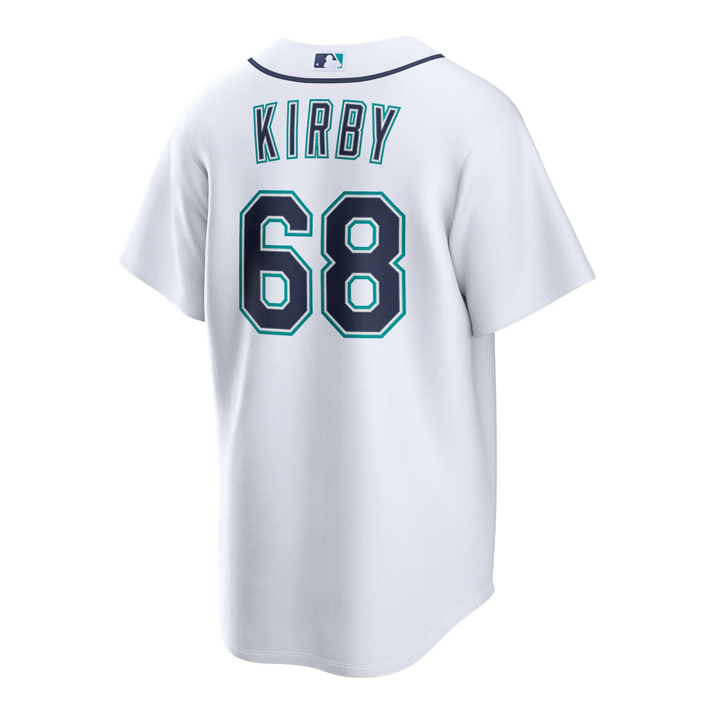 Seattle Mariners George Kirby Nike White Home Replica Jersey