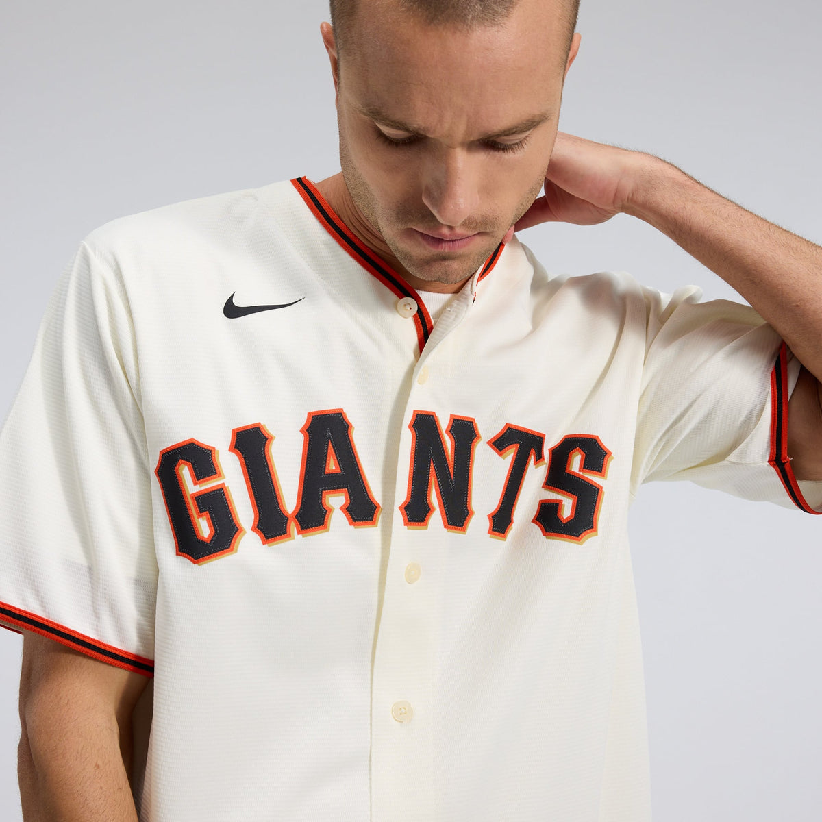 San Francisco Giants Nike Cream Home Replica Team Jersey