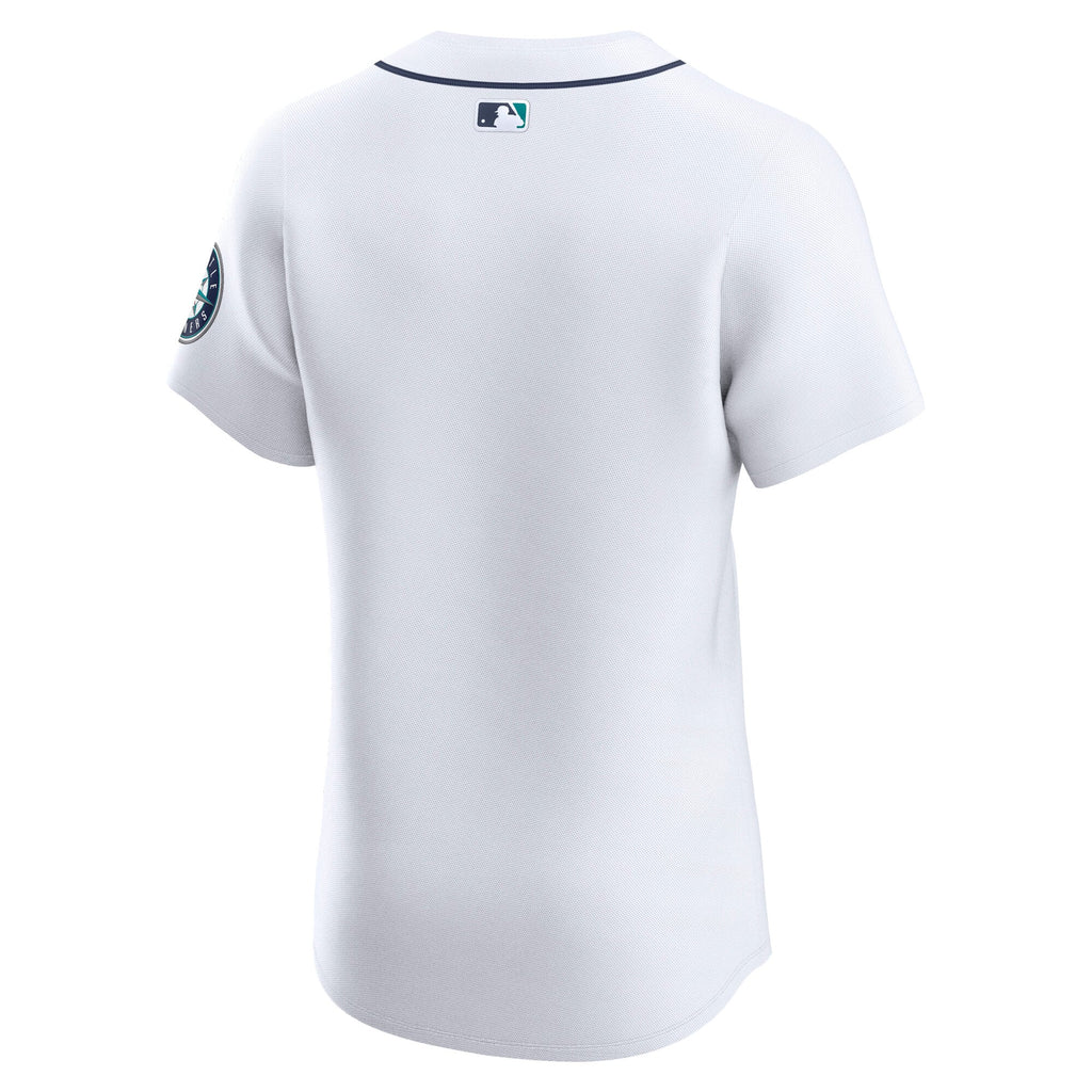 Seattle Mariners Nike White Home Elite Jersey