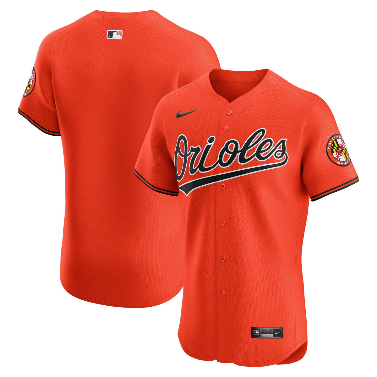 Baltimore Orioles Nike White Home Elite Jersey